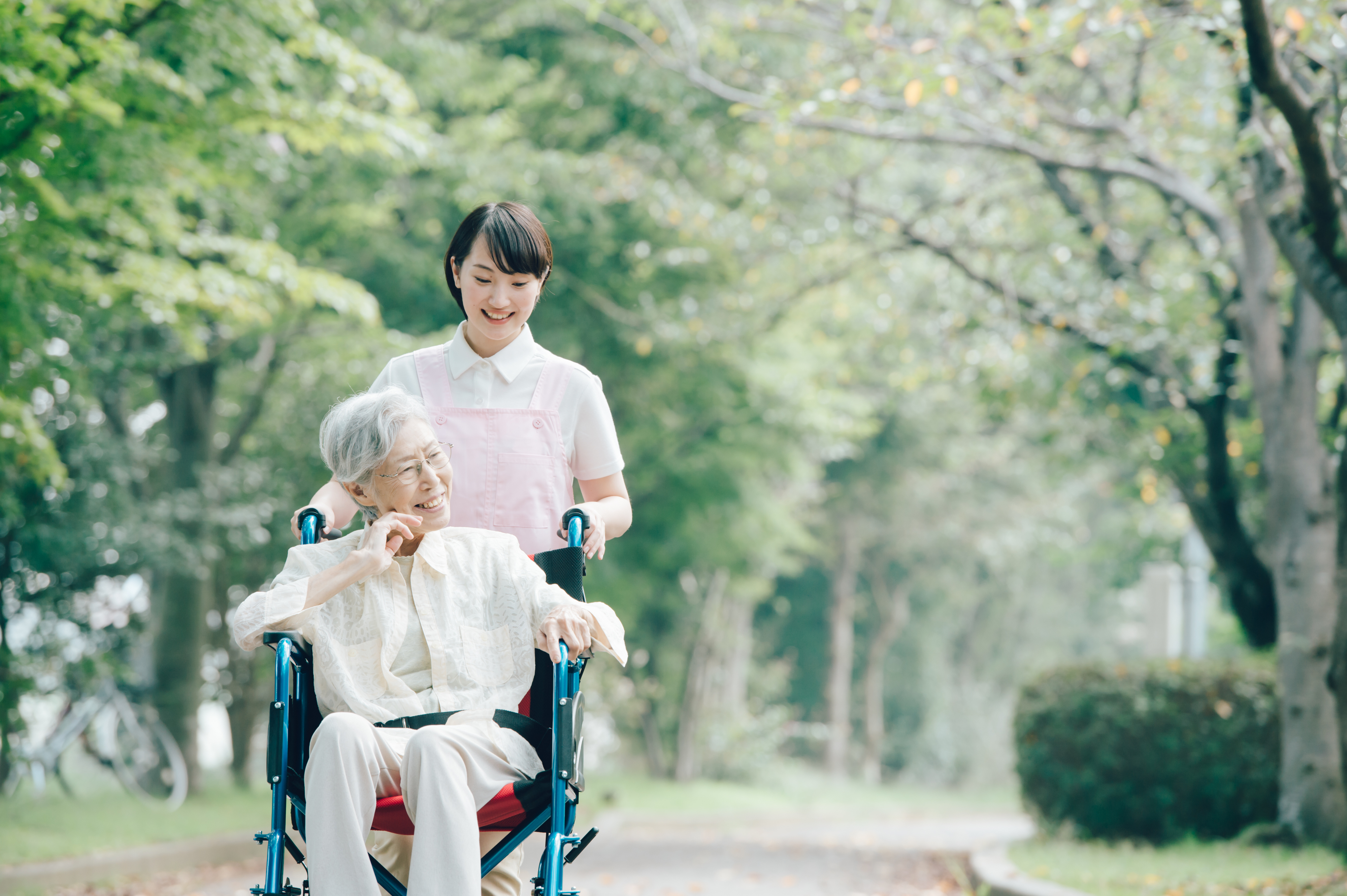 障がい者支援の様子